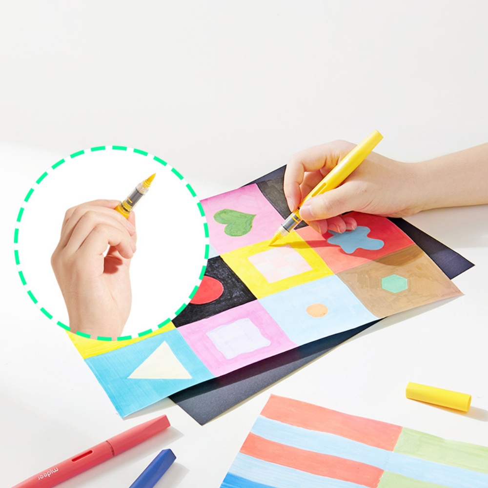 Mideer - Acrylic Markers with Carry Bag - Brush Tip - 36 Colours - Image 5