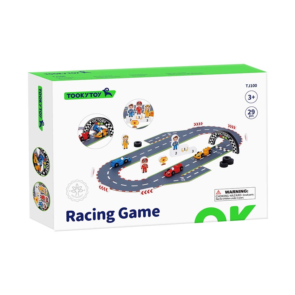 TookyToy - Pretend Play Formula 1 Car Racing Toy Set - Image 7