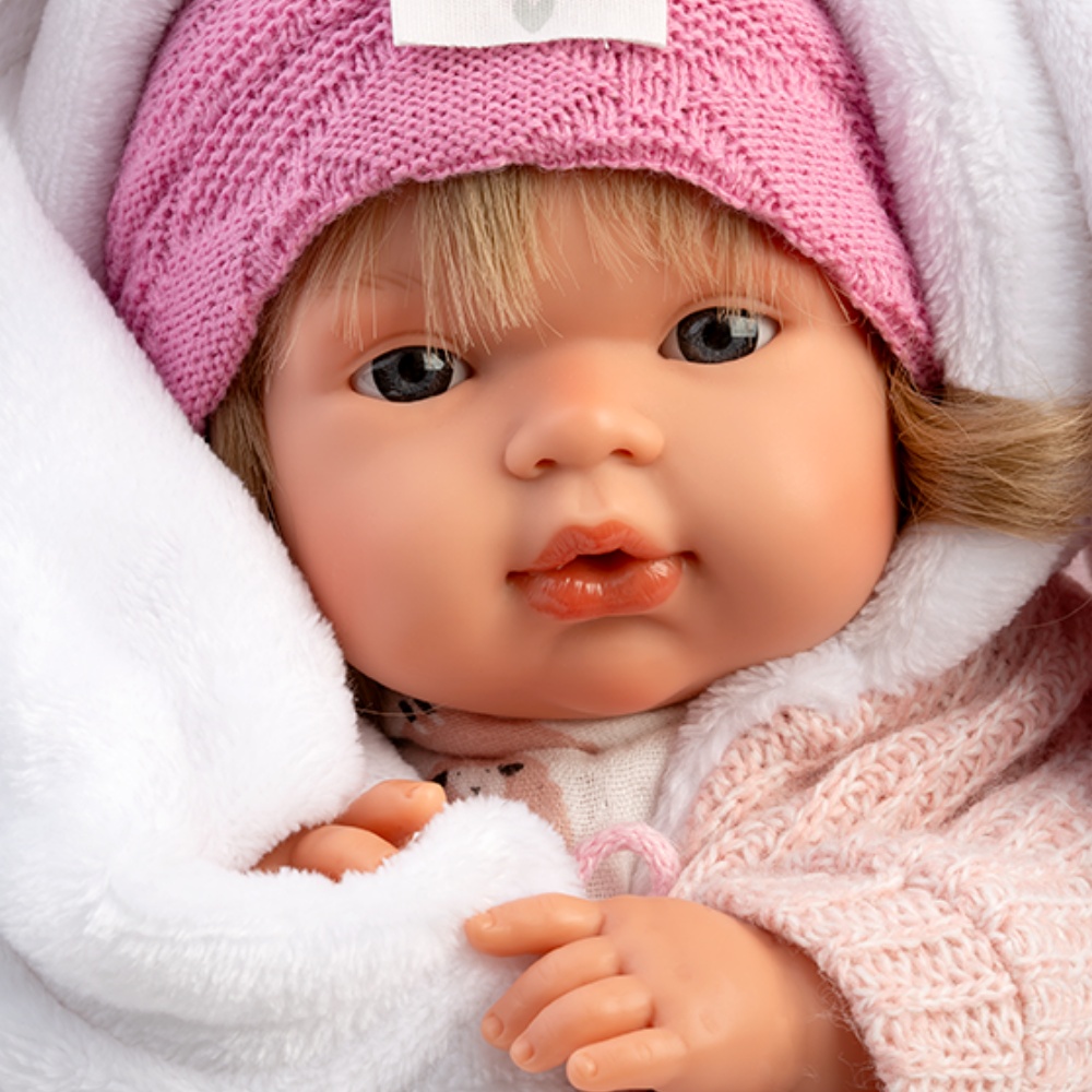 Llorens - Baby Girl Doll with Crying Mechanism, Clothing, & Accessories: Lola - 38cm - Image 4