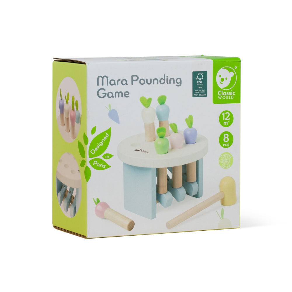 Classic World - Mara Pound & Tap Carrot Bench - 8pcs - Image 5