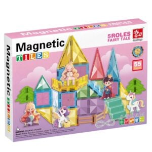 Magnetic Tiles - Princess Set - 55 Pieces