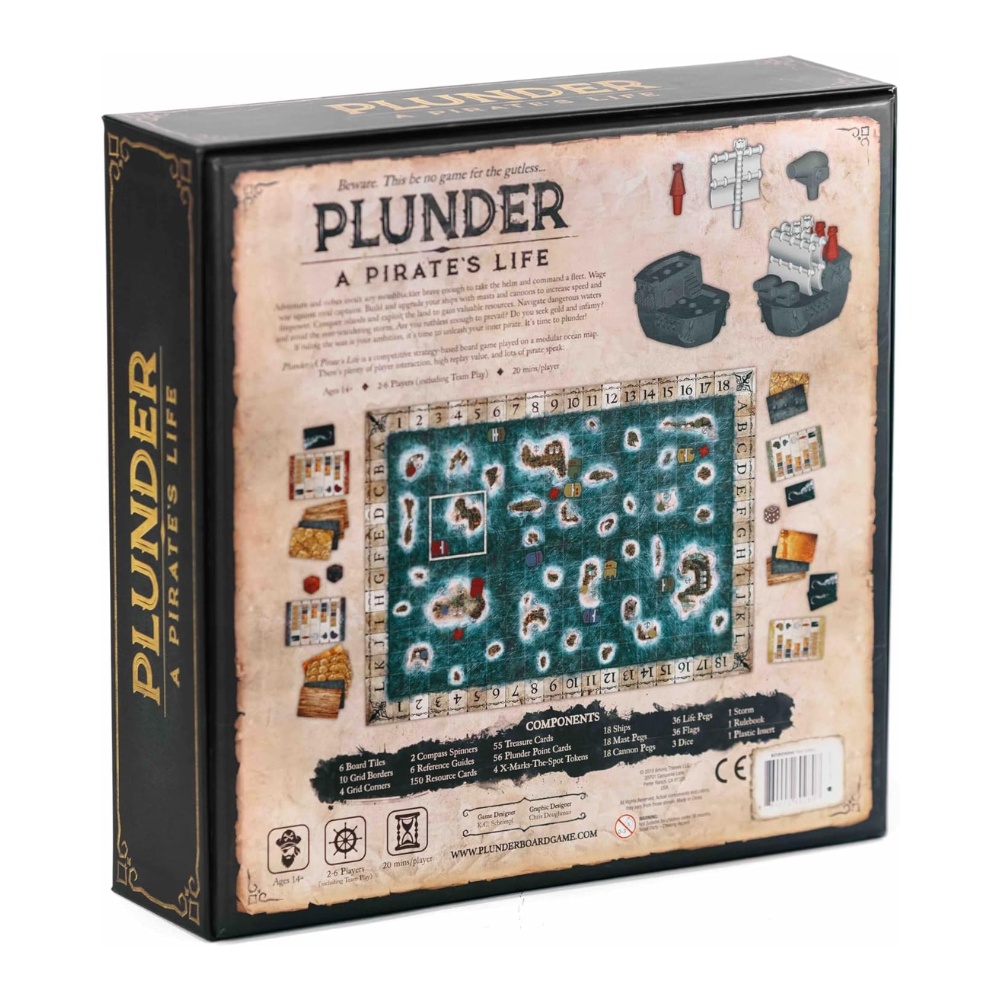 Lost Boy Entertainment - Plunder: A Pirate's Life - Strategy Board Game - 2 to 6 Players - Image 8
