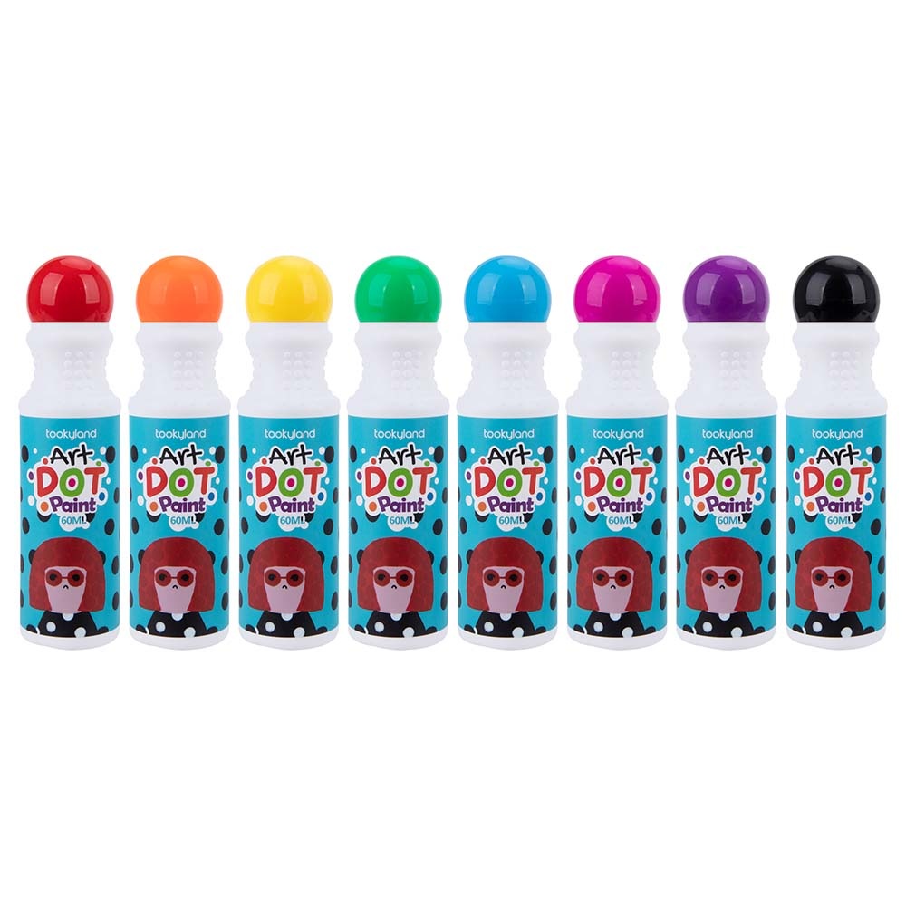 TookyToy - Dot Paint Kit - 8 Color - Image 2