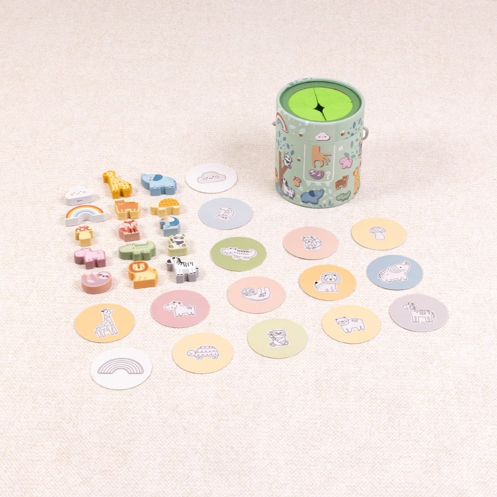 TookyToy - Animal Touch & Match Mystery Bucket - My Forest Friends - Image 4