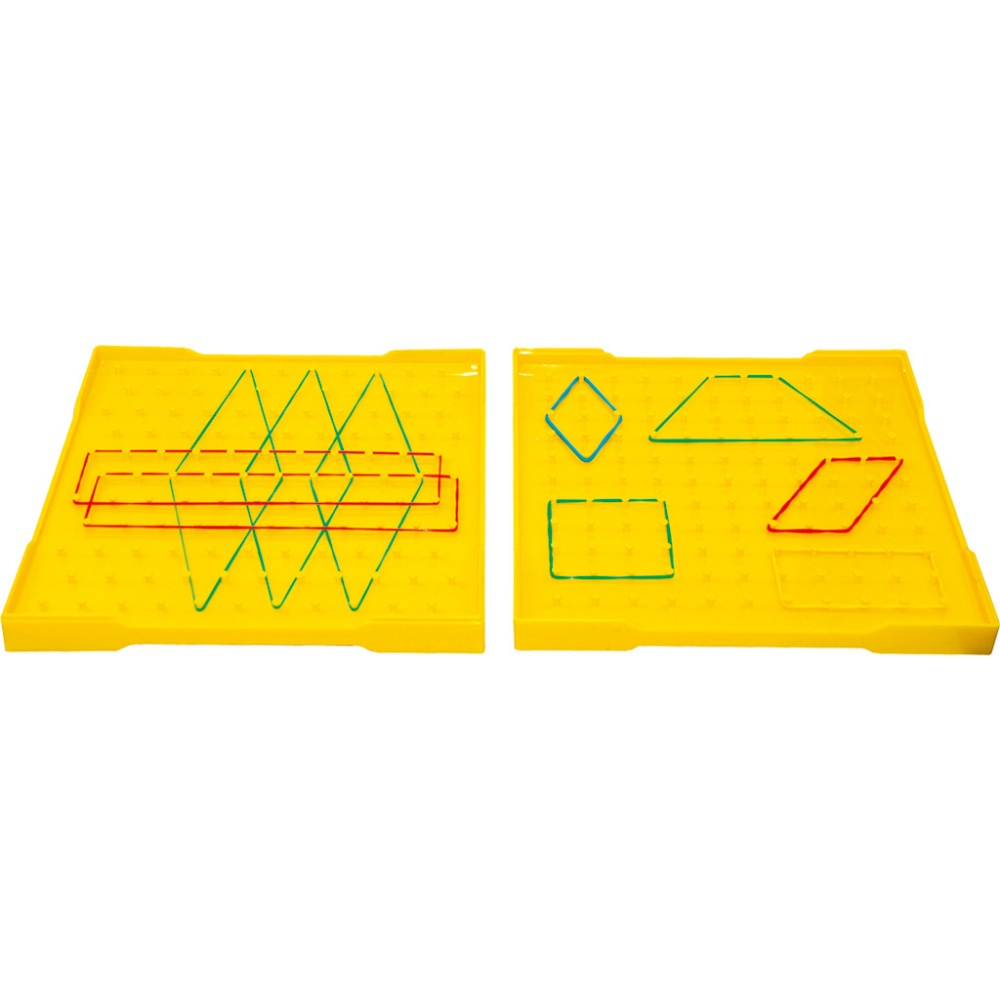 Gigo - Geoboard Double-sided Isometric 11x11 21cm 8pcs Box - Image 3