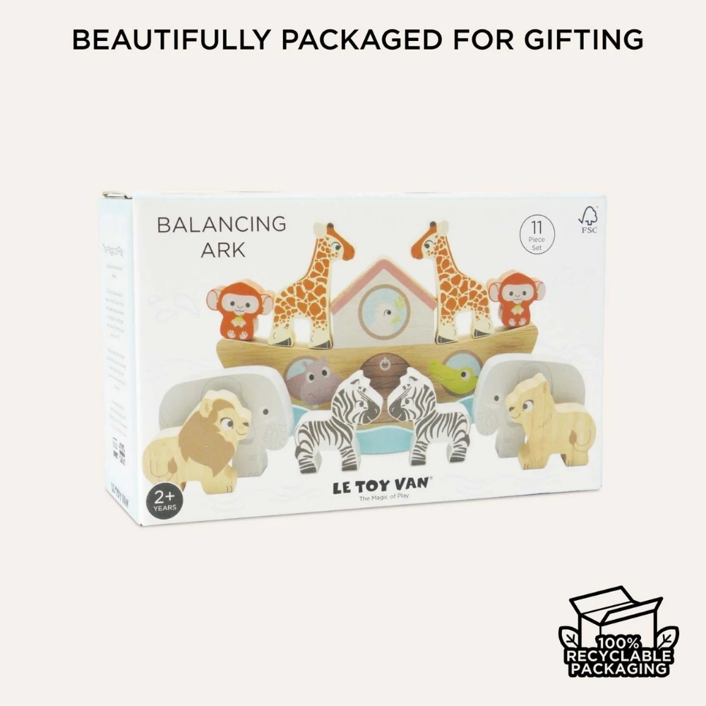 Le Toy Van - Noah’s Balancing Ark Animal Stacker - Image 6