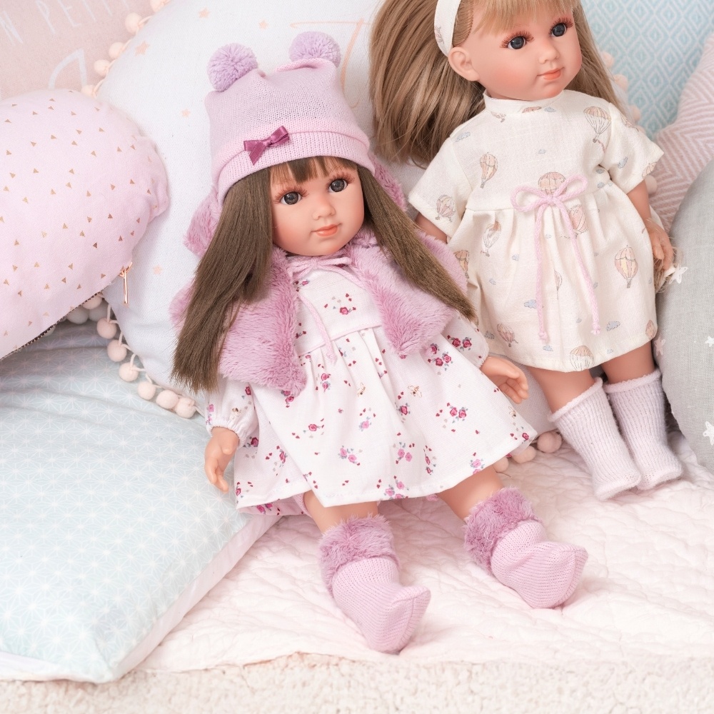 Llorens - Baby Girl Doll with Clothing & Accessories: Sarah - 35cm - Image 2