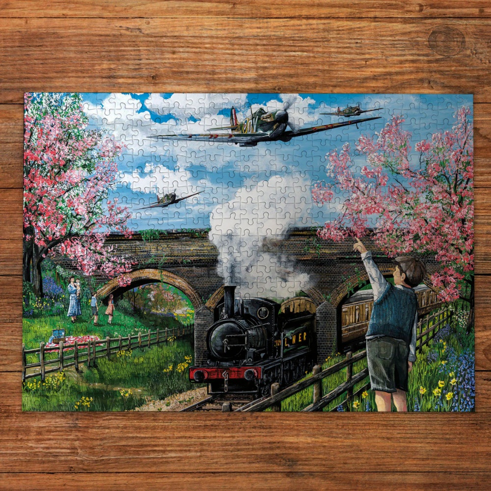 Gibsons - Spitfire Surprise - 1000 Piece Jigsaw Puzzle - Image 3