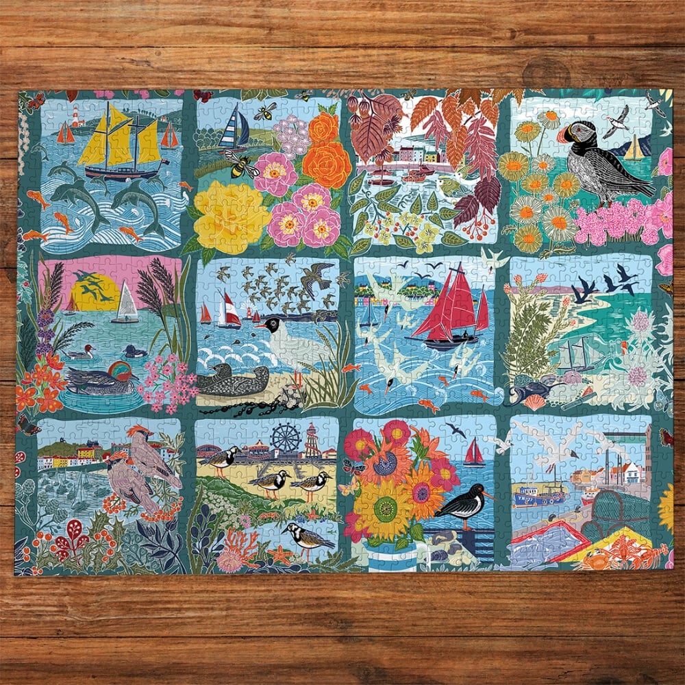 Gibsons - Coastal Calling - 1000 Piece Jigsaw Puzzle - Image 3