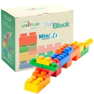 Greenbean - Jumbo Soft Blocks - Mixed - 60pcs - Box -**