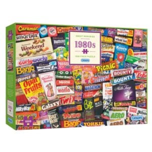 Gibsons - 1980s Sweet Memories - 1000 Piece Jigsaw Puzzle