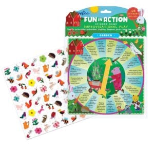 eeBoo - Garden Fun In Action Spinner Game -**