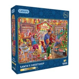 Gibsons - Santa's Sweetshop - 1000 Piece Jigsaw Puzzle