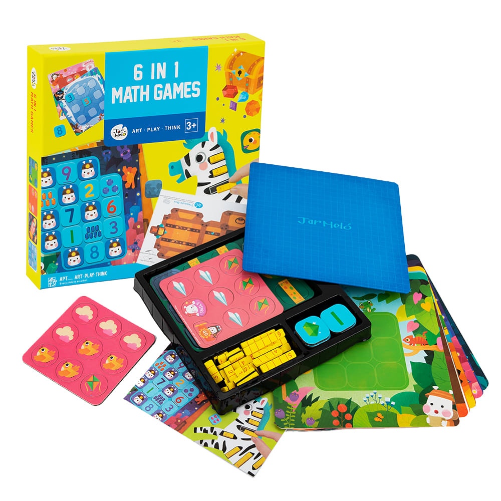 Jar Meló - Magnetic Maths Games 6-in-1 Set - Educational Number Skills Toy for Kids - Image 6