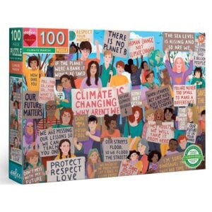 eeBoo - Climate March - 100 Piece Jigsaw Puzzle for Kids -**