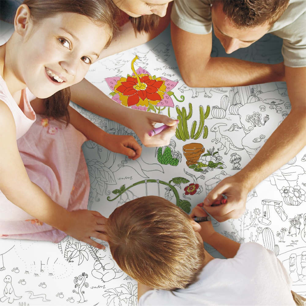 Jar Meló - Super Painter Giant Colouring Poster Pads The World - Image 2