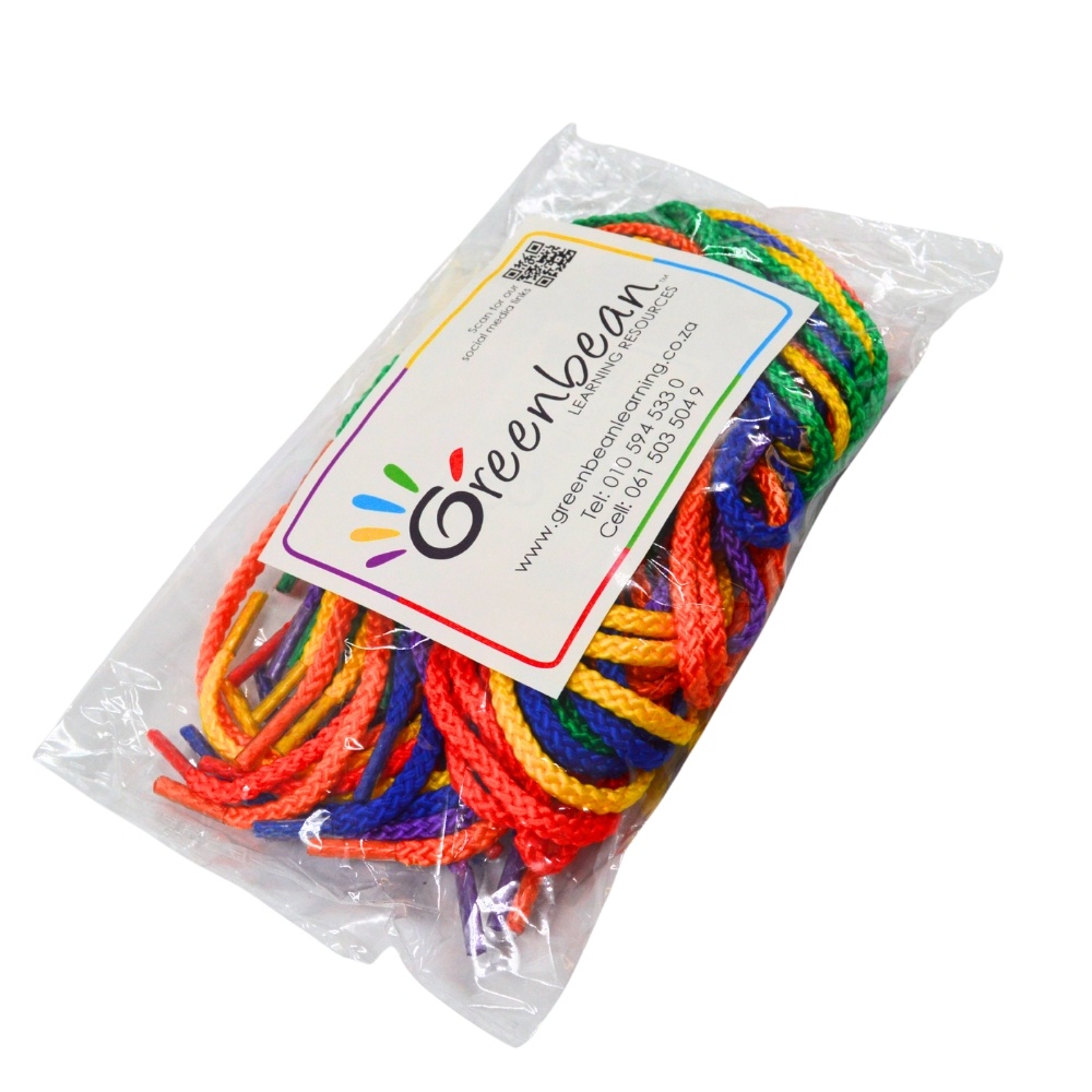 Greenbean - Threading Laces - 6 Colours, 24pcs - Image 5