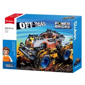 Sluban Building Set: Pull Back PowerBricks - Off Road Vehicle - 267pcs