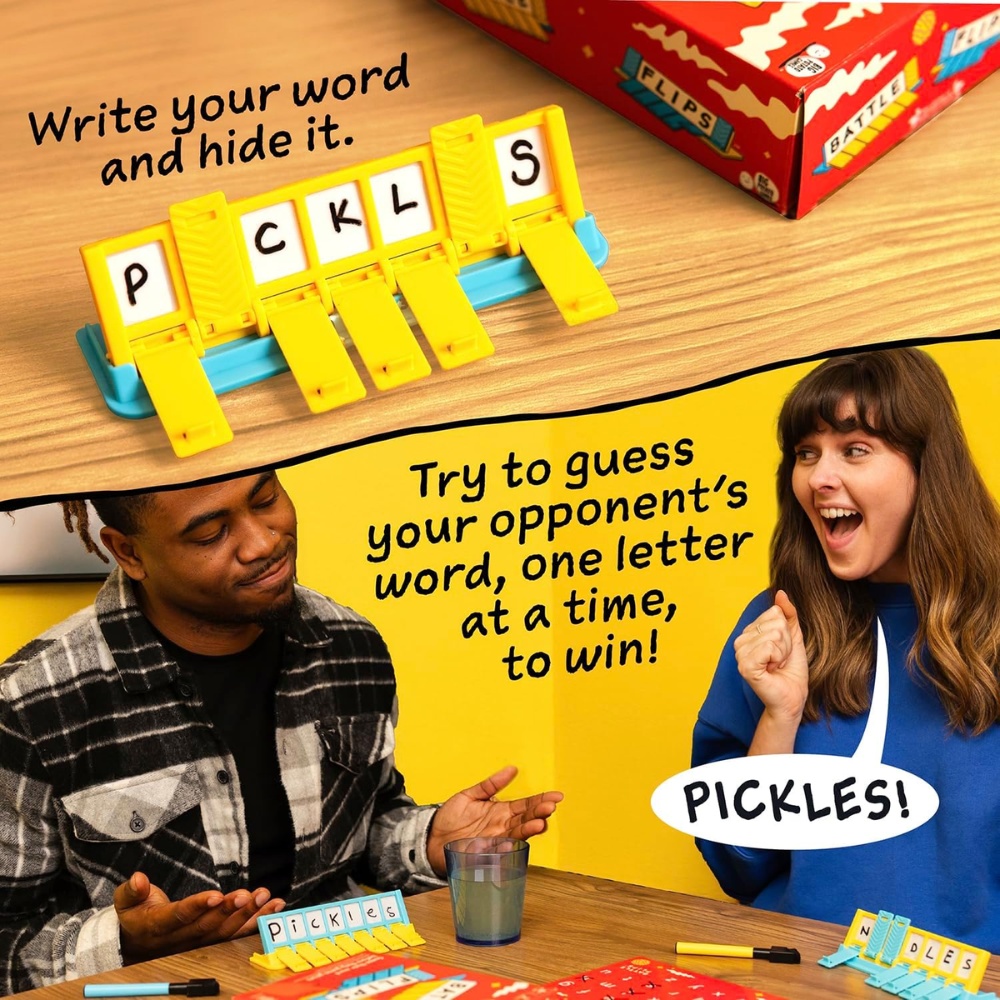 Big Potato Games - Battle Flips - The Word vs Word Family Game - 2 Players - Image 5