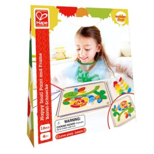 Hape - Arts & Crafts Paint & Frame - Happy Snail -**