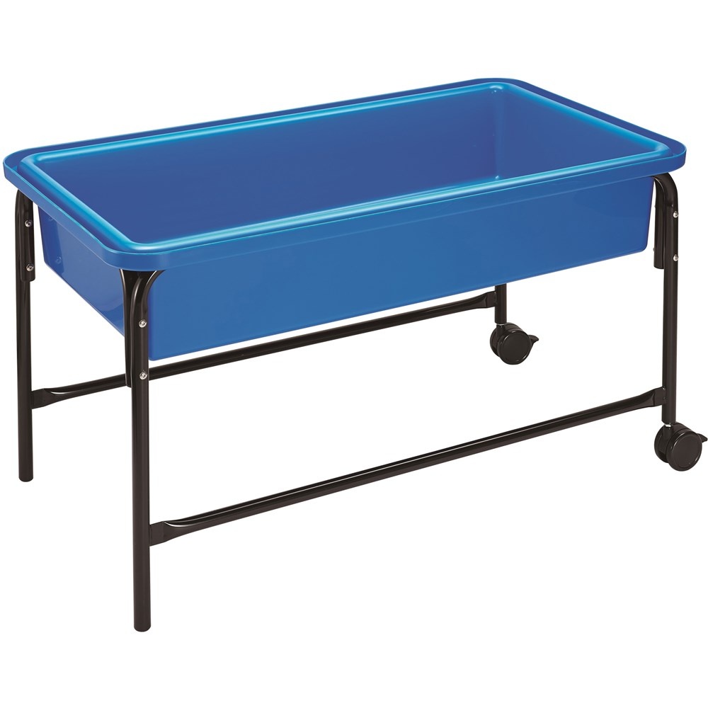 EDX Education - Sand & Water Tray Blue 58cm - w/o Lid - Image 4