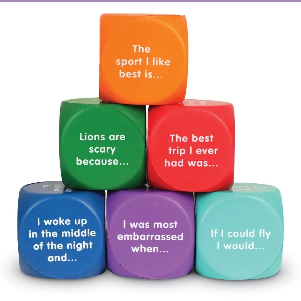 Learning Resources - Writing Prompt Cubes: Creative Storytelling Game Ages 6+ - Image 4
