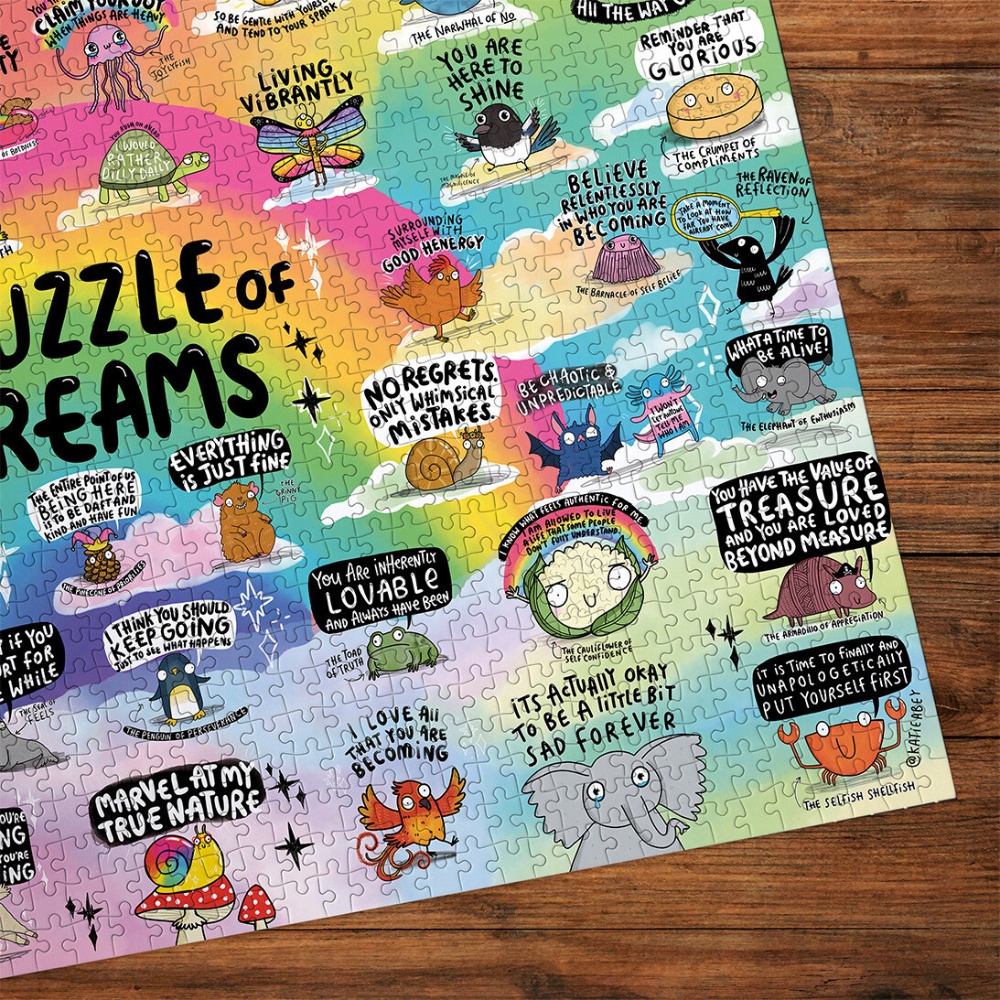 Gibsons - The Puzzle of Dreams - 1000 Piece Jigsaw Puzzle - Image 4