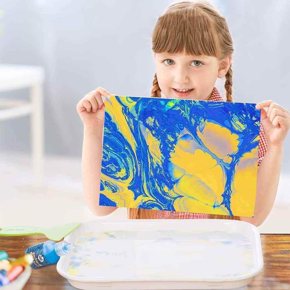 Jar Meló - Marbling Paint Art Paper - 30 Sheets - Image 3
