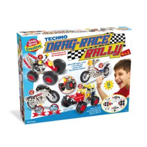 Small World Toys - 4-in-1 - Techno Drag-Race Rally -**