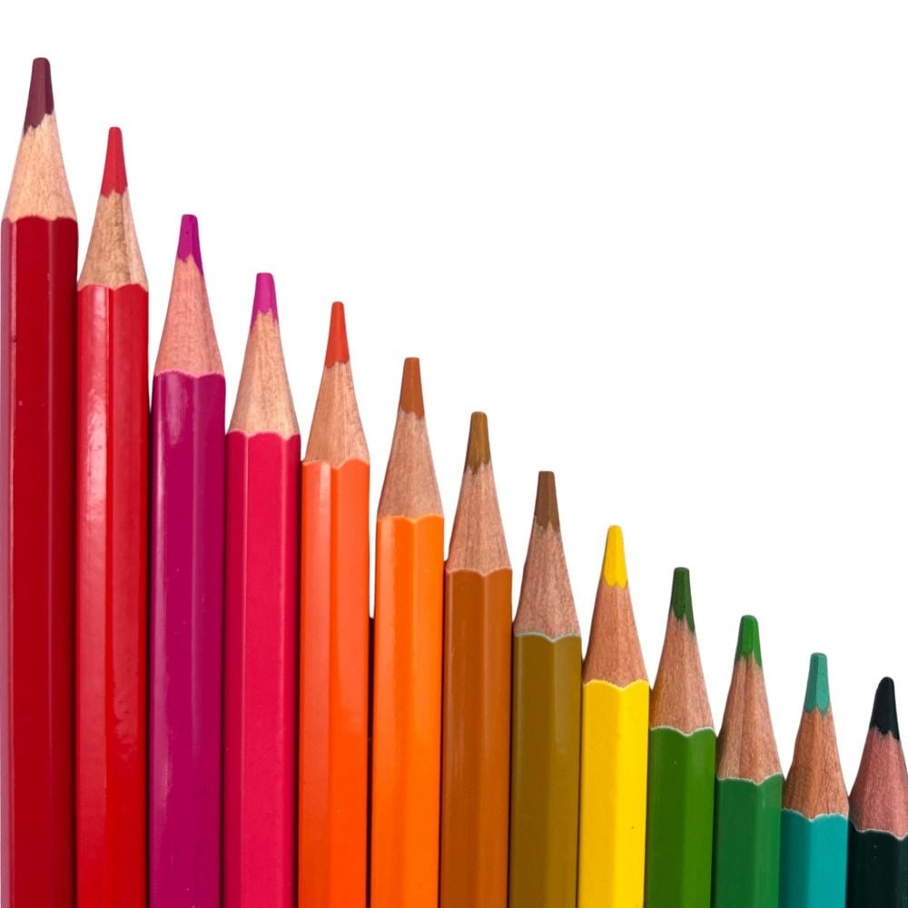 Toy Color - Junior Hexagonal Coloured Pencils - 24 Pack with 3mm Lead - Image 5