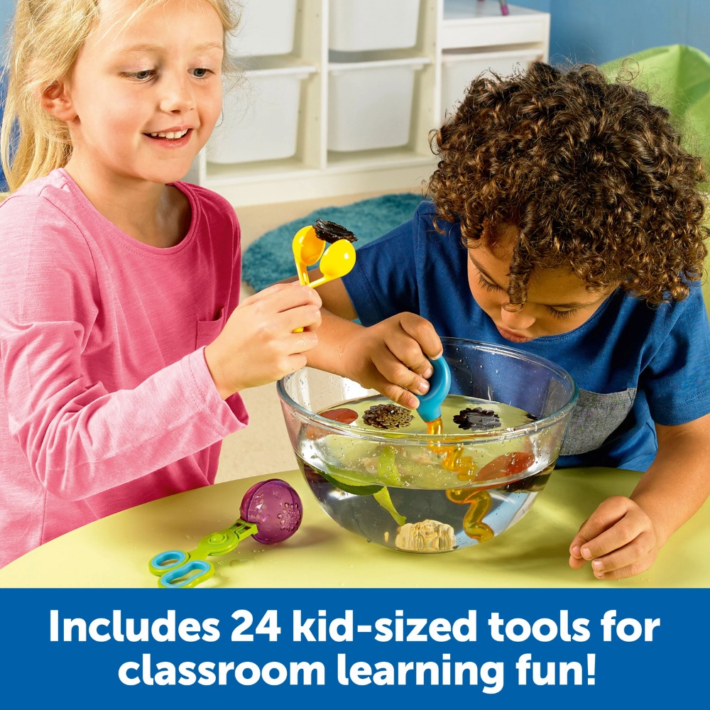 Learning Resources - Helping Hands - Fine Motor & Sensory Play Tools Classroom Set - Image 4