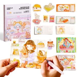Jar Meló - Watercolor Painting Book - Dessert Princess