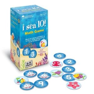 Learning Resources - I Sea 10! Math Game, Homeschool & Classroom Game for Kids 6+