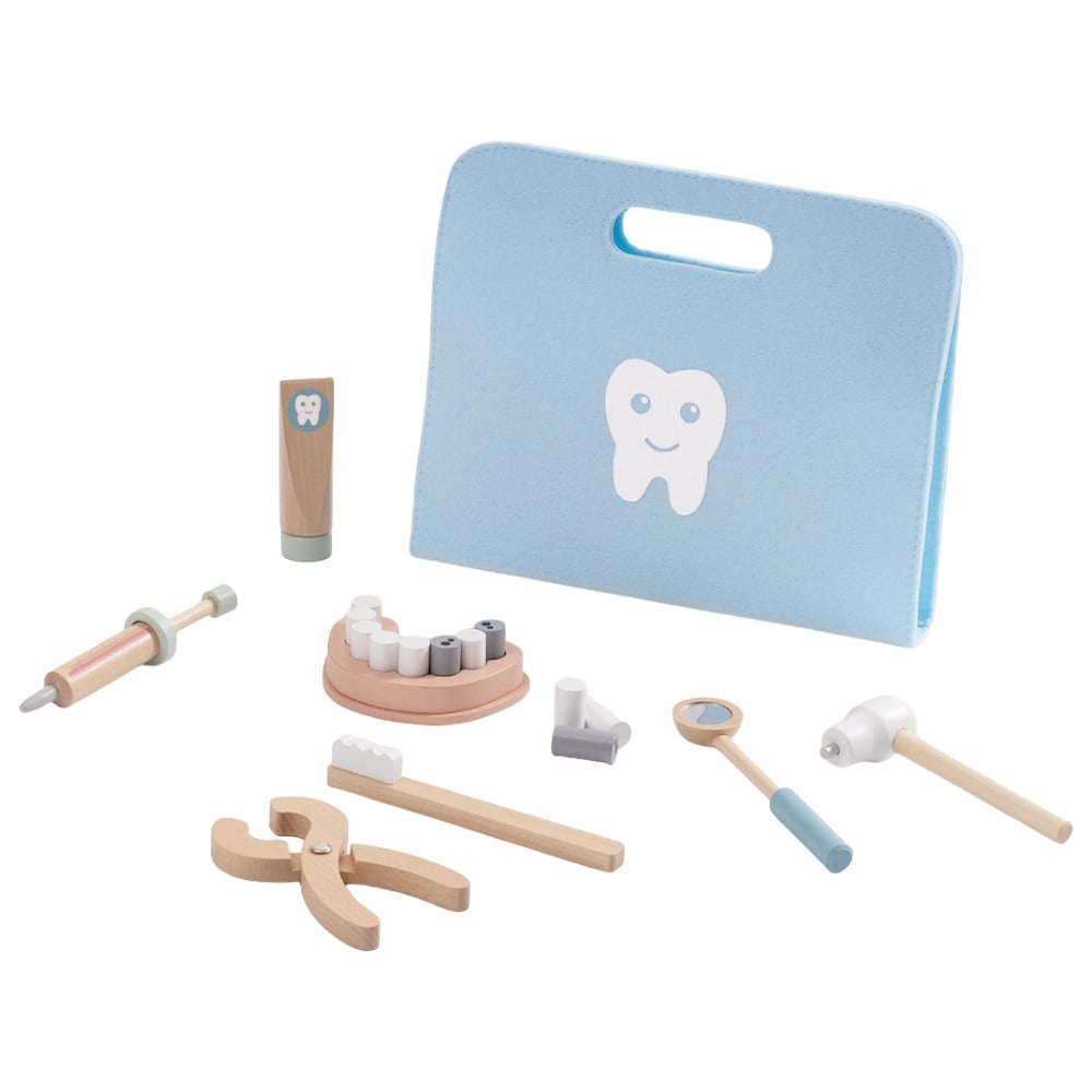 TookyToy - Pretend Play Little Dentist Play Set with Carry Case - Image 6
