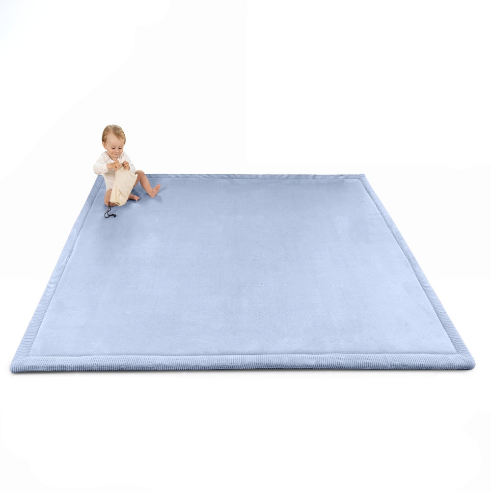 Hakuna Matte - CloudSoft Play Mat Carpet - Sky Blue 200 x 150 x 2.5 cm - Image 9