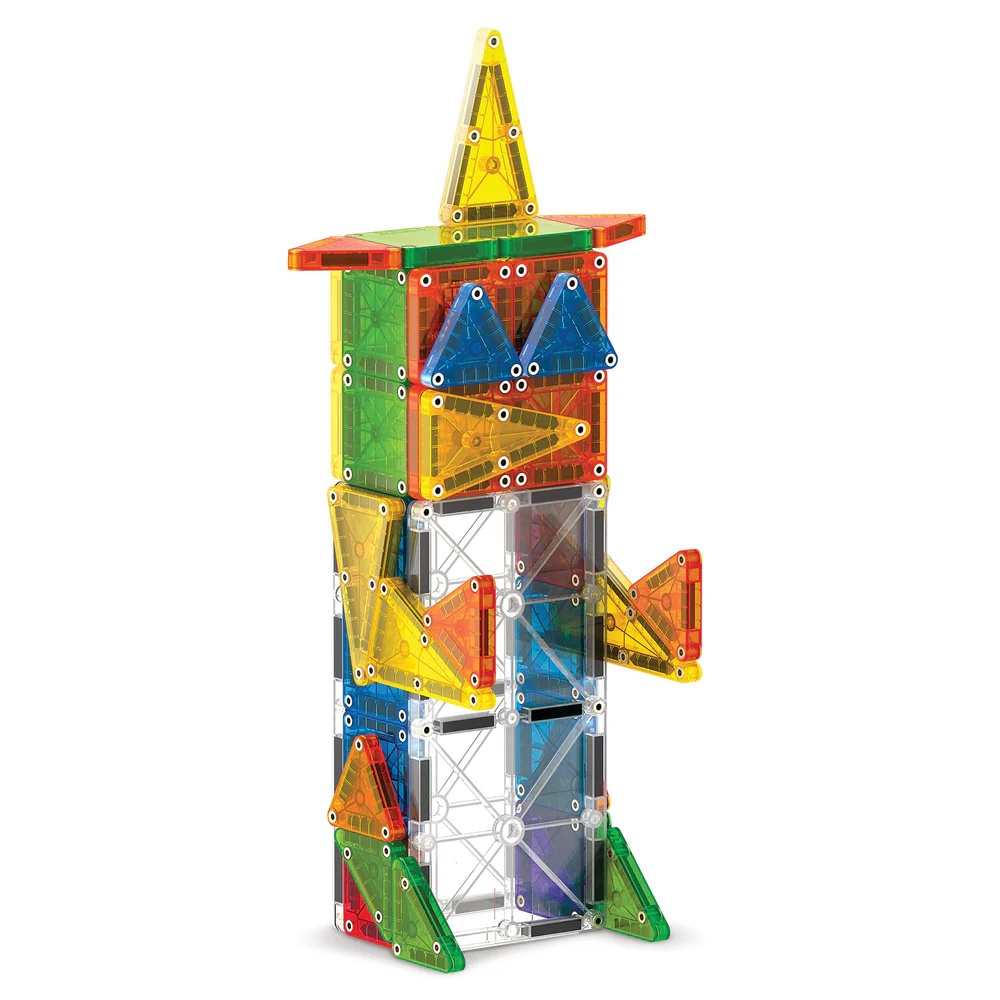 Magna-Tiles - Magnetic Construction Set - microMAGS Deluxe Set - 70pcs - Image 5