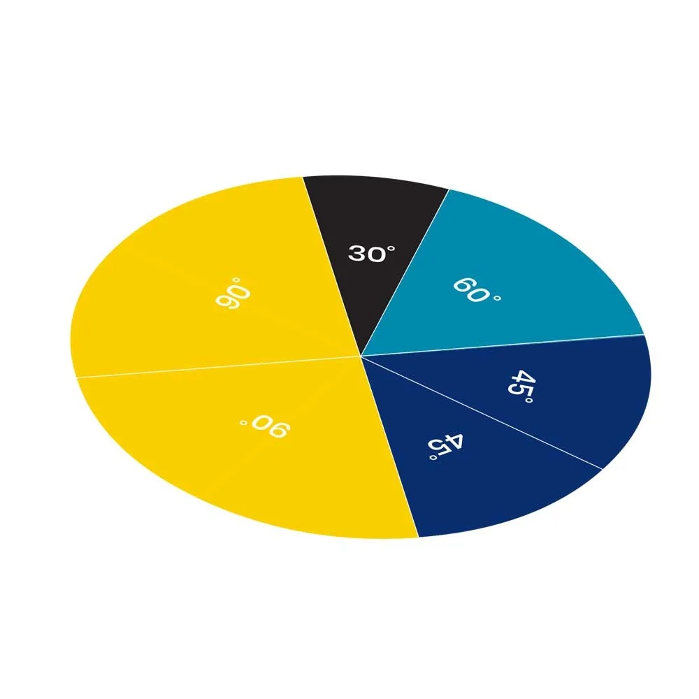 Hand2Mind - Rainbow Angle Fraction Circles - Maths Learning Manipulatives - Image 3