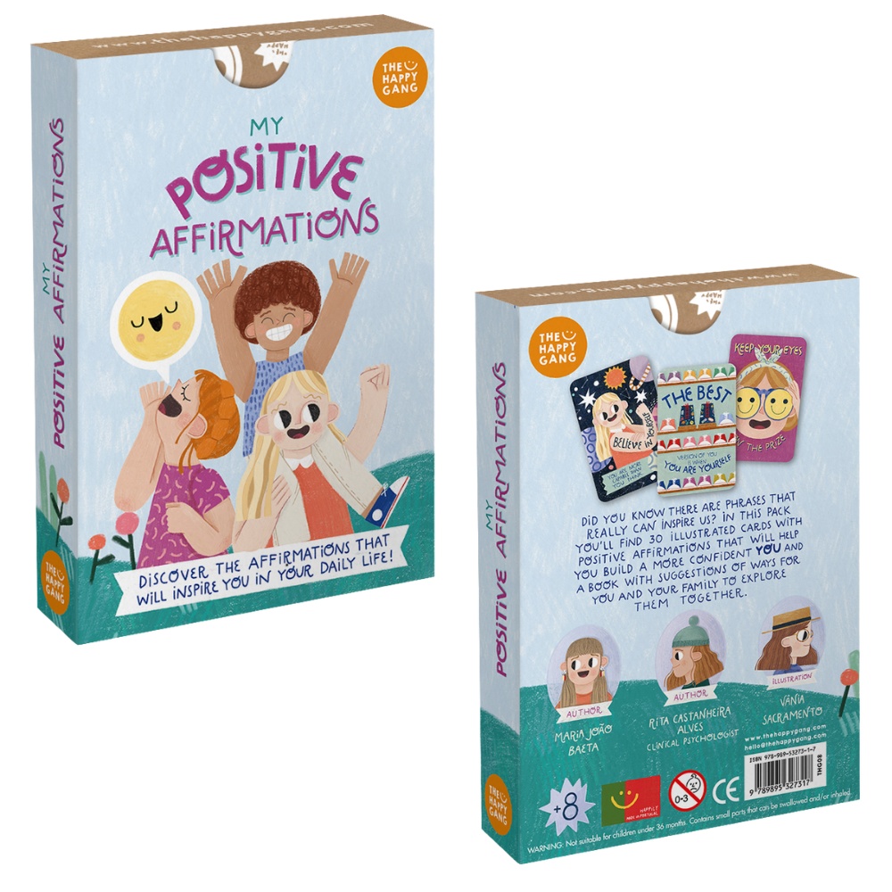 The Happy Gang - My Positive Affirmations - Life Skills Flashcards for Parents & Kids - Image 4