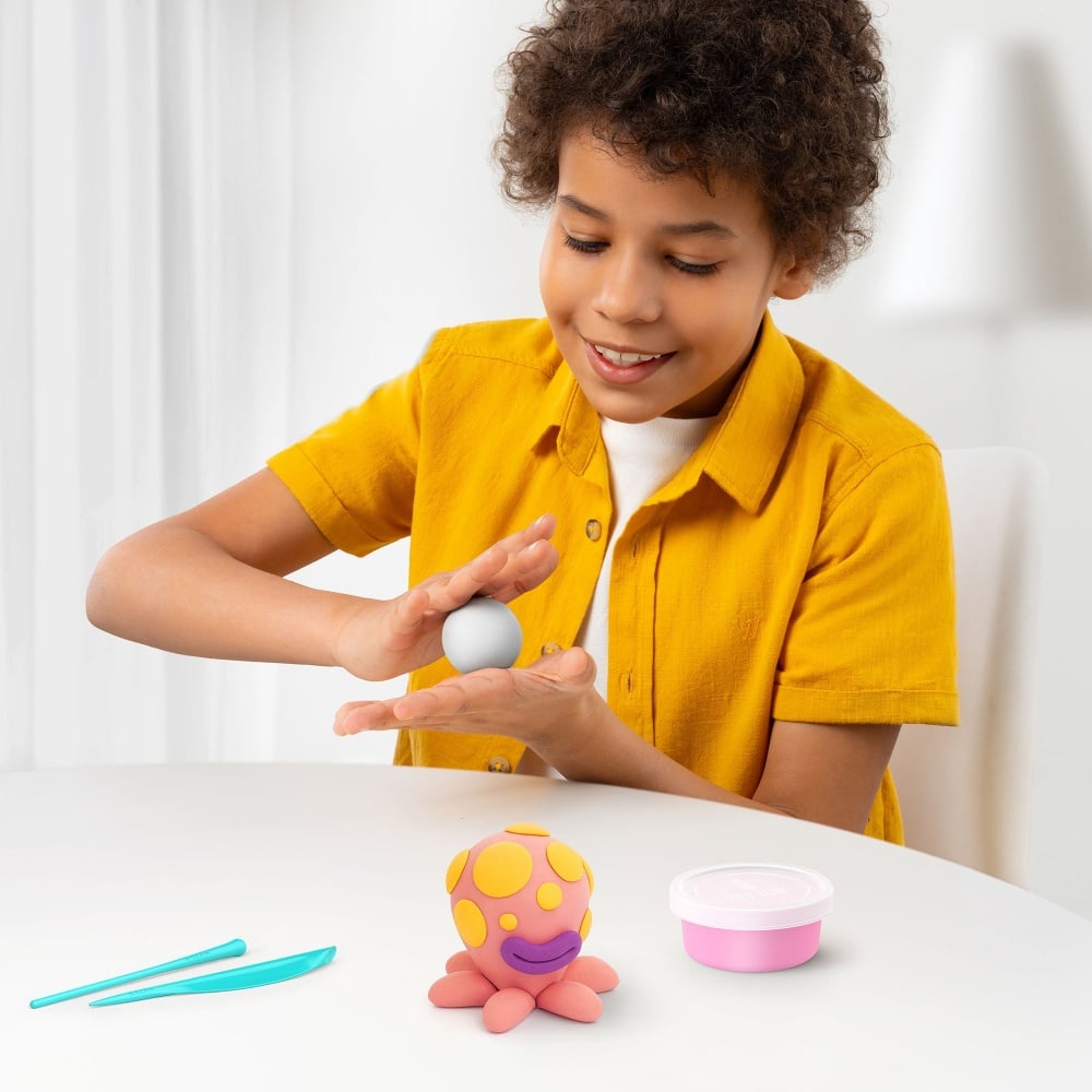 Hey Clay - Modelling Air-Dry Clay with Fun Interactive App - Ocean, 15 cans - Image 4