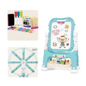 Cogo - Double-Sided Easel - Magnetic Drawing Board & Accessories