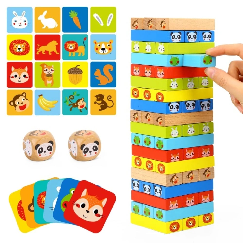 TookyToy - Stacking Game - Animals