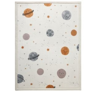 Hakuna Matte - CloudSoft Play Mat Carpet - Happy Planets 200 x 150 x 2.5 cm