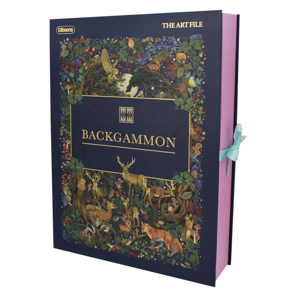 Gibsons - The Art File: Backgammon Family Board Game - Image 5