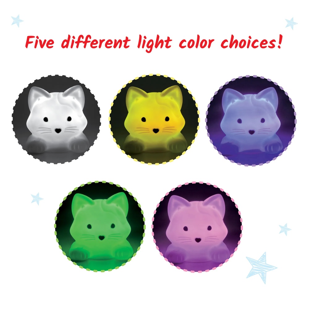 Hand2Mind - Luna The Calming Kitty™ Breathing & Mindfulness Companion, & Nightlight - Image 4