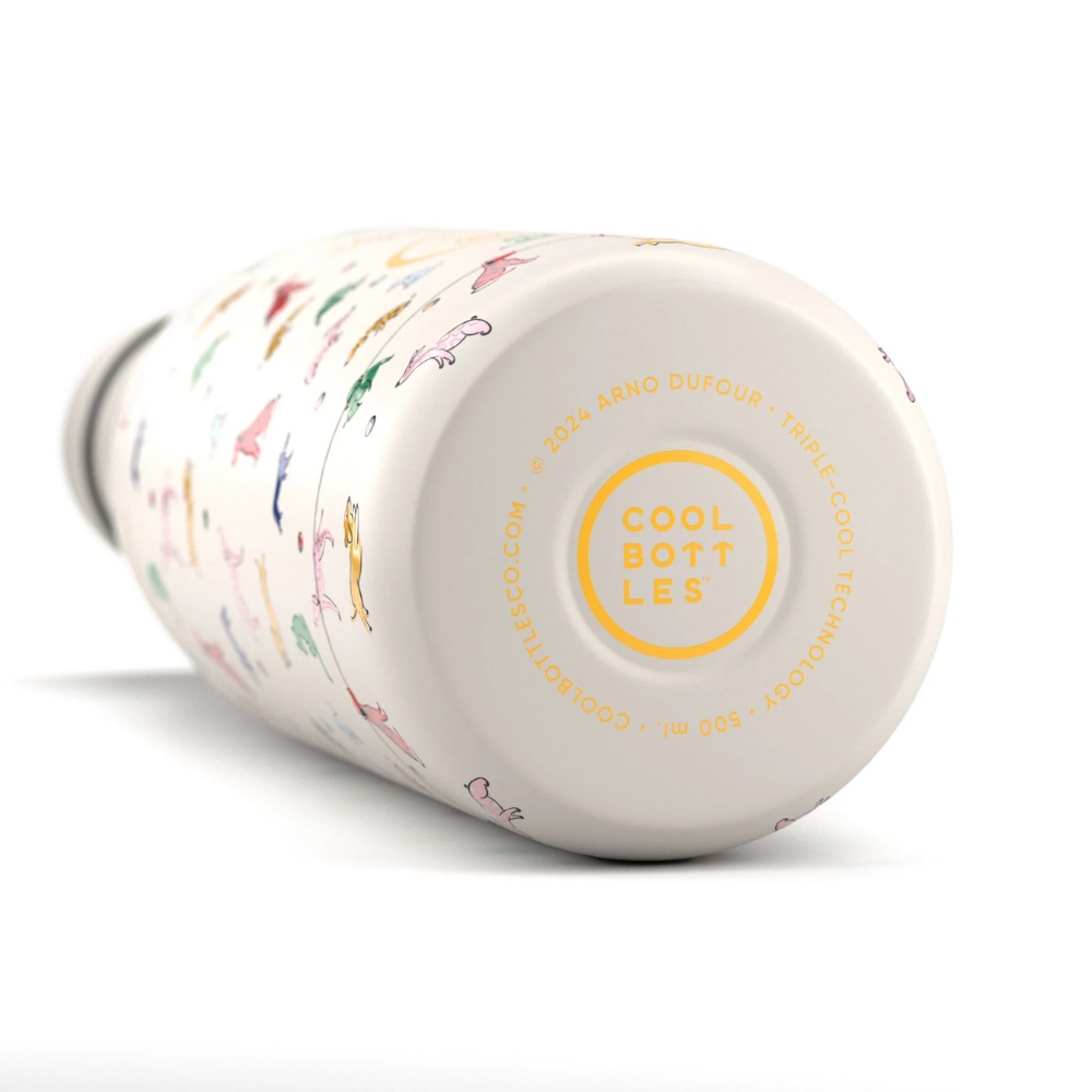 Cool Bottles - Triple-Insulated Water Bottle - Doggie Party 500ml - Image 4