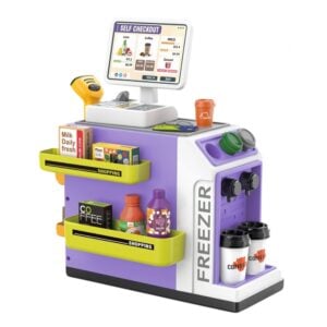 Cogo - Pretend & Play Grocery Store with Lights & Sound Effects - 46 Pieces-**