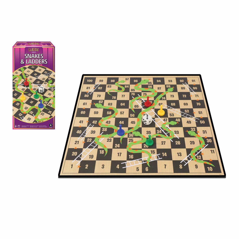 Ambassador - Classic Games - Snakes & Ladders Game-** - Image 3
