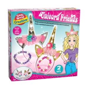 Small World Toys - Unicorn Friends - Arts & Crafts Set -**
