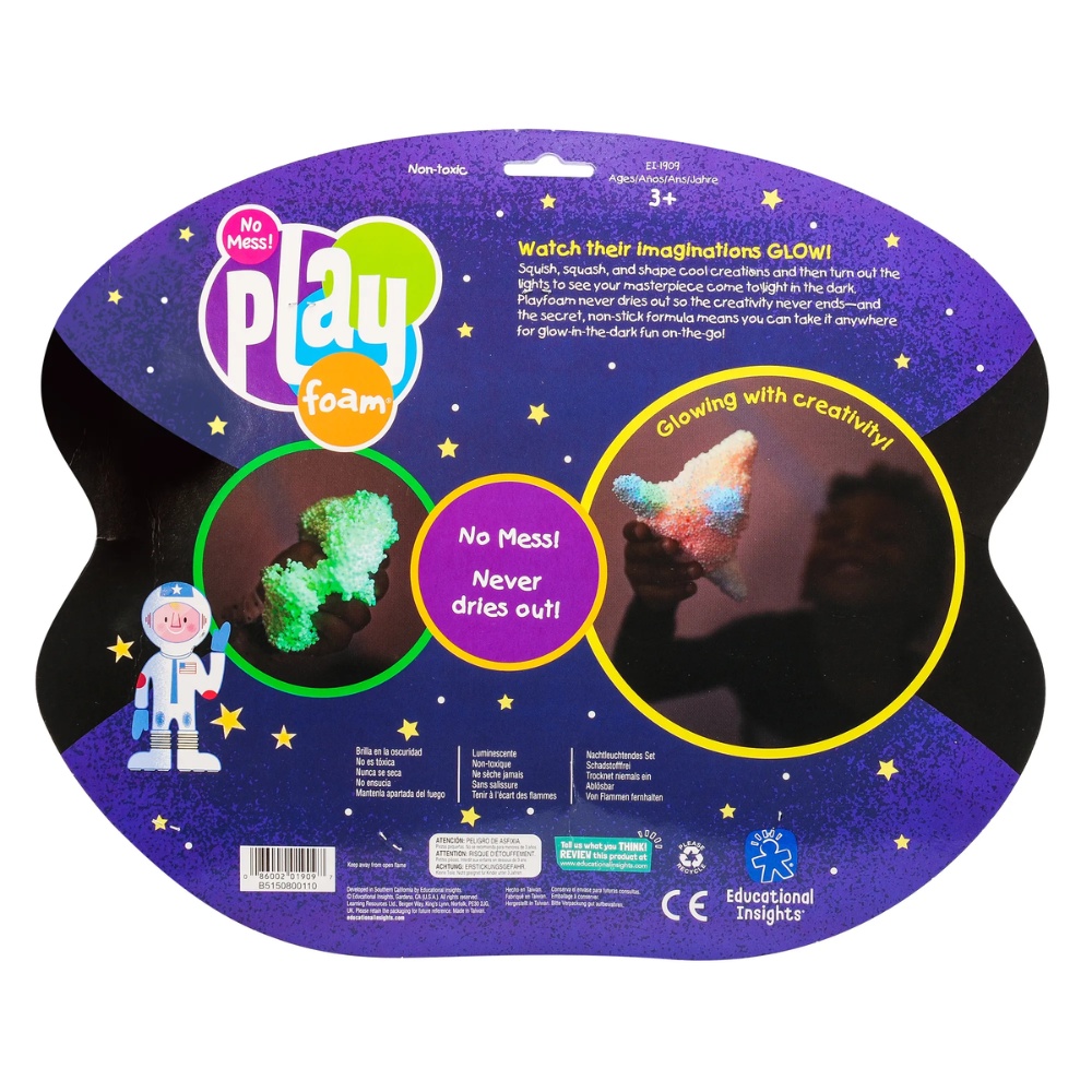 Educational Insights - Playfoam® Sensory Dough - Glow In The Dark 8-Pack - Image 5