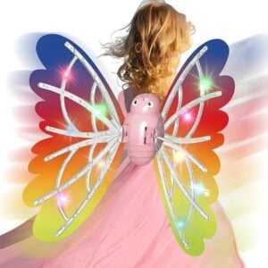 Cogo - Automatic Butterfly Wings with Light & Music - Magical Role-Play